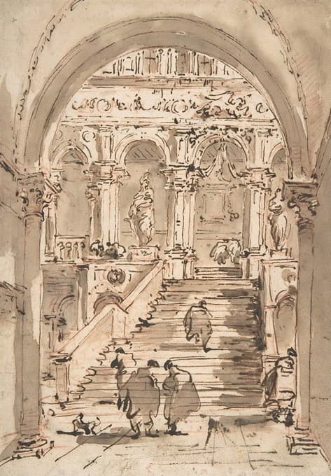 威尼斯公爵宫巨人的楼梯