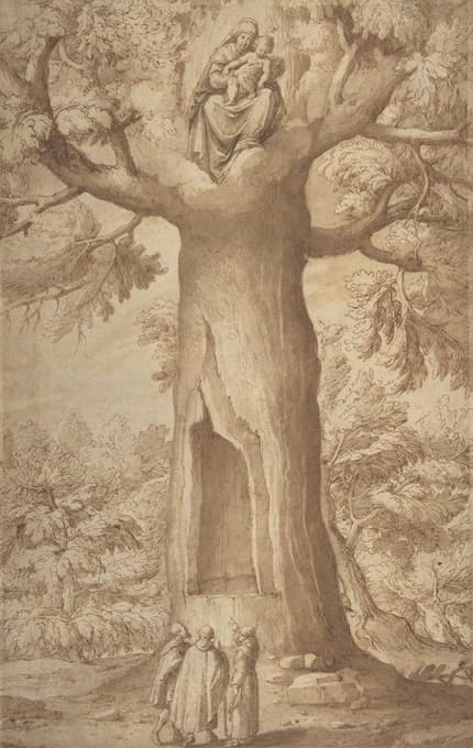 拉弗纳圣母玛利亚的山毛榉树