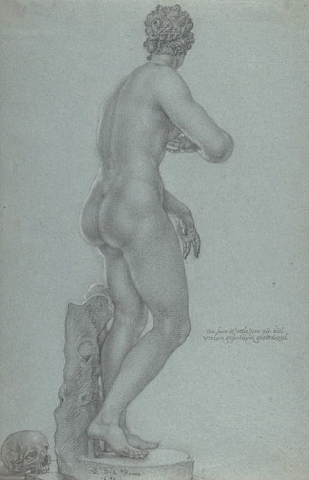 Peter van Lint - Venus de’ Medici; view from the back