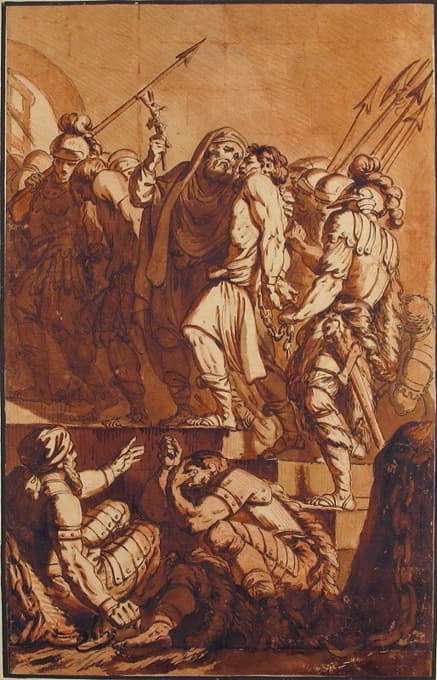 Philippe Louis Parizeau - Prisoners Led Out of a Dungeon