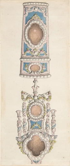 Pierre Moreau - Designs for a Chatelaine and an Etui