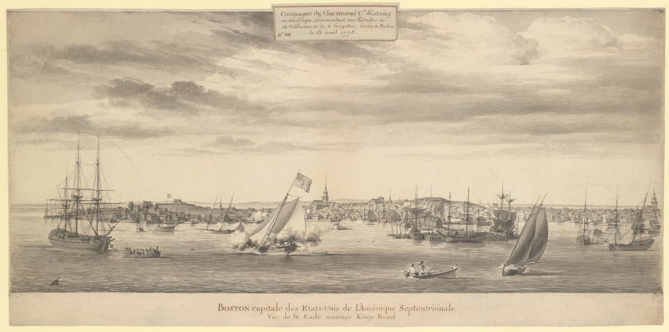 Pierre Ozanne - Boston Harbor