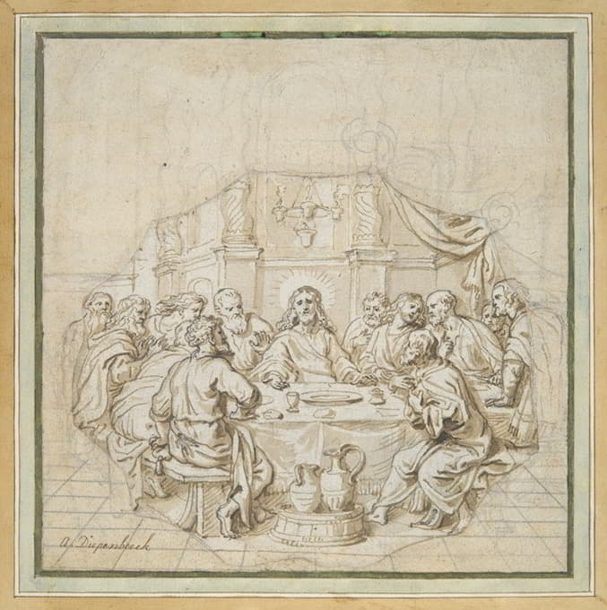 Abraham van Diepenbeeck - The Last Supper