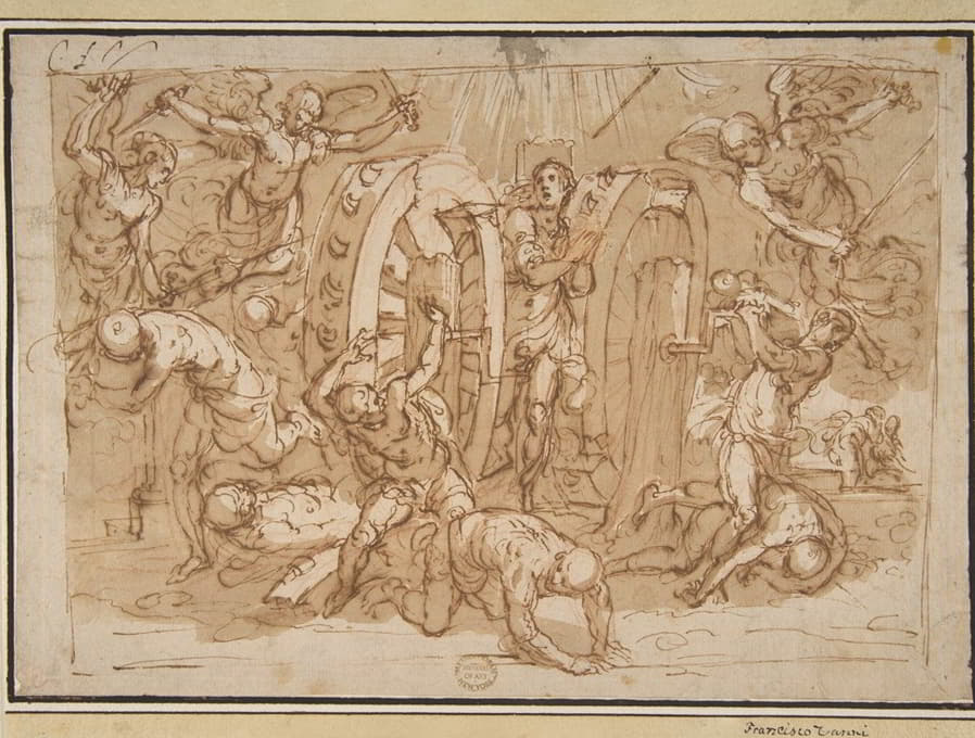 Bernardino Poccetti - The Martyrdom of St. Catherine of Alexandria