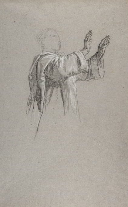 Isidore Pils - Cleric with Raised Arms