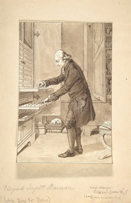 Antoine-François Sergent - Portrait of Joseph-Hilarius Eckehel