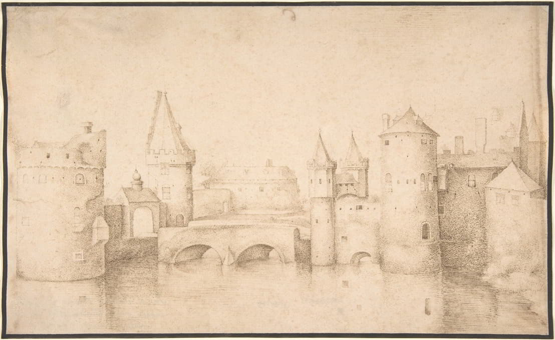Jacob Savery the Elder - Walls, Towers, and Gates of Amsterdam