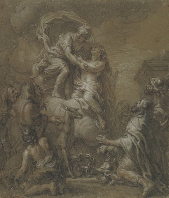 Charles De La Fosse - Sacrifice of Iphigenia
