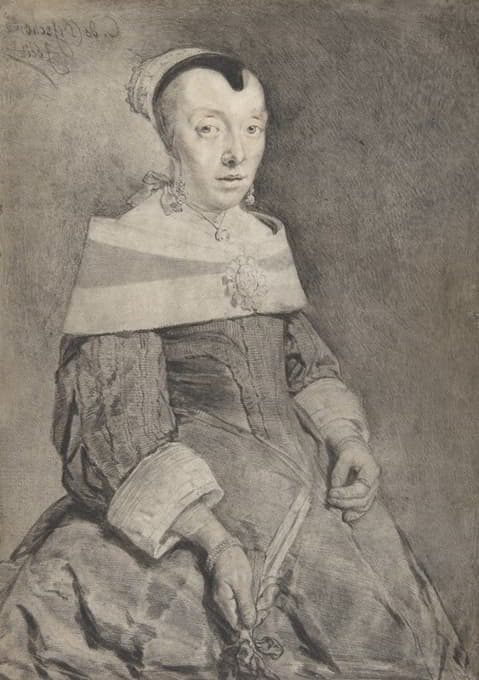 Cornelis Visscher - Portrait of a Lady