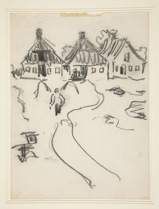 Ernst Ludwig Kirchner - Three Houses