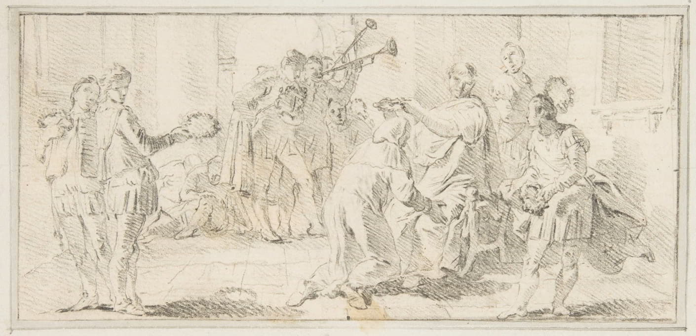 Giovanni Battista Tiepolo - Allegorical Scene of Coronation