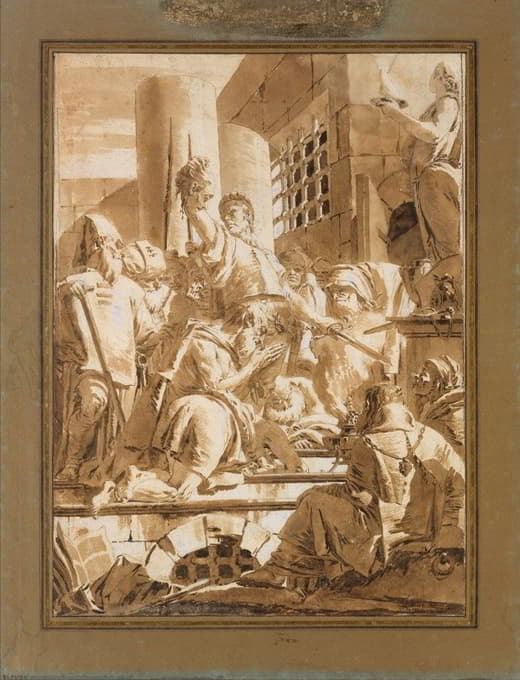 Giovanni Battista Tiepolo - Beheading of Two Male Saints