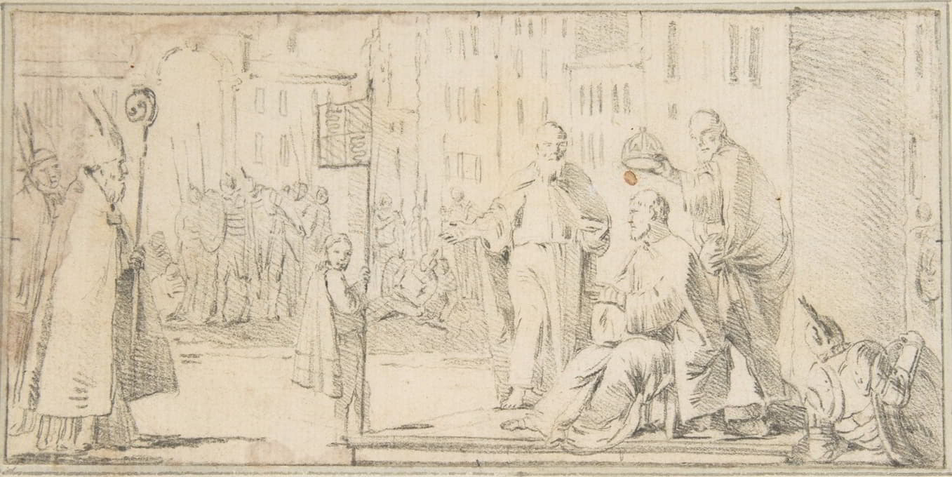 Giovanni Battista Tiepolo - Coronation of an Emperor
