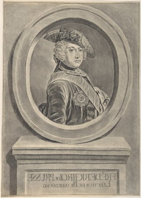 普鲁士腓特烈二世画像，安托万·佩斯内之后