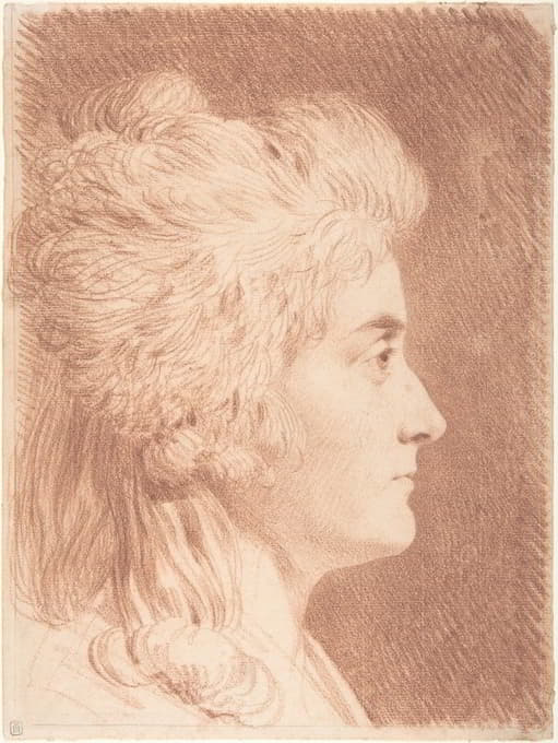 Johann Heinrich Wilhelm Tischbein - Profile Portrait of Miss Wieling