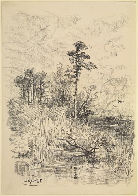 Josef Wenglein - River Landscape
