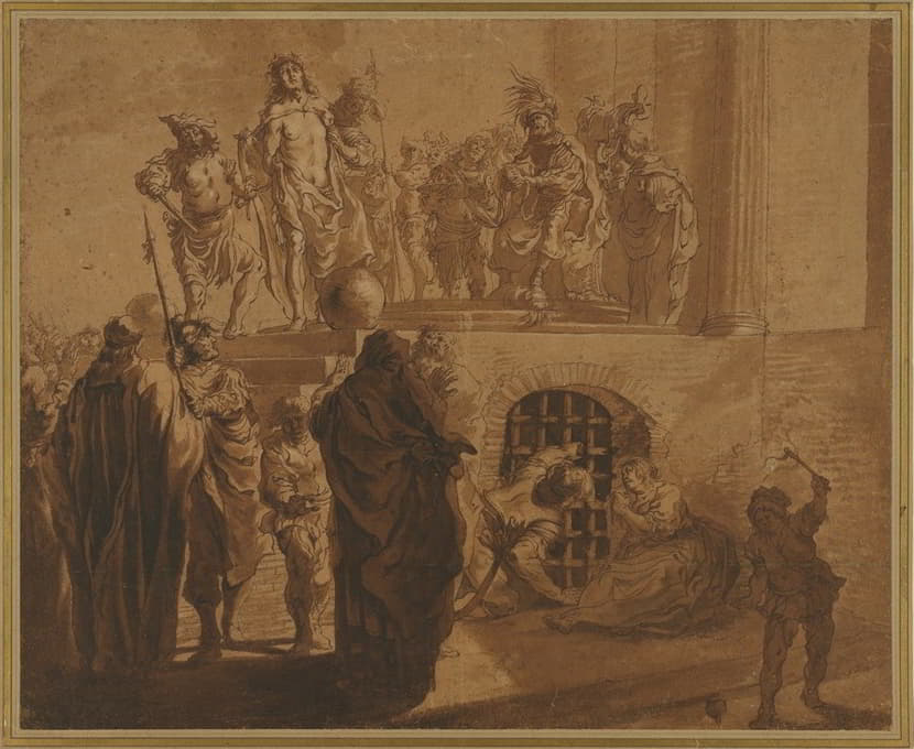 Nicolaus Knüpfer - Christ Before Pilate