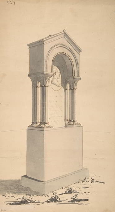 Samuel B. Wetherald - Proposed Monument to John L. Carey of Baltimore