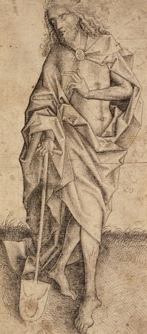Upper Rhenish Master - Christ as the Gardener