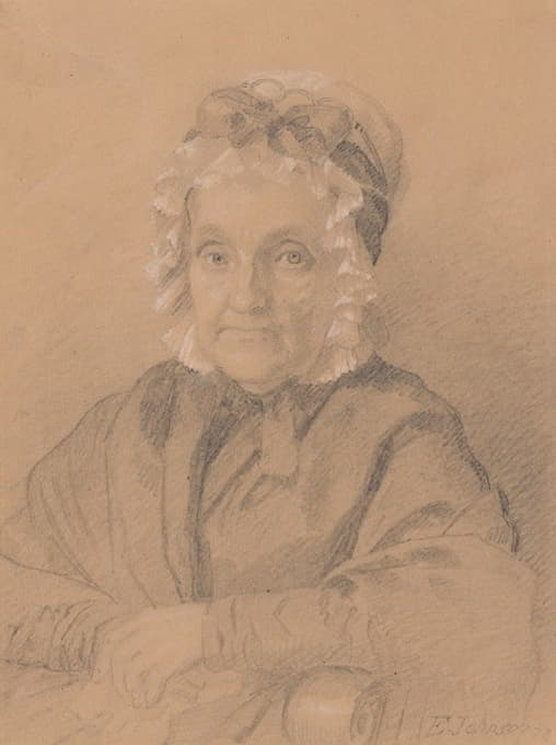杰里米·钱德勒夫人的肖像