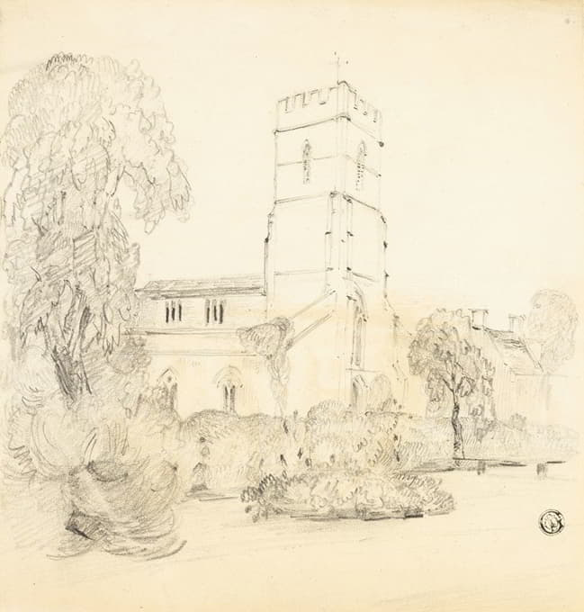 Edward Blore - English Country Church