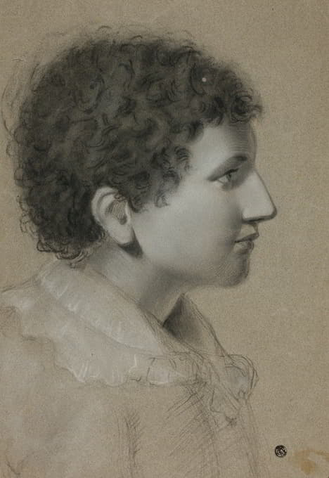 Elizabeth Murray - Profile of Youth with Curly Hair