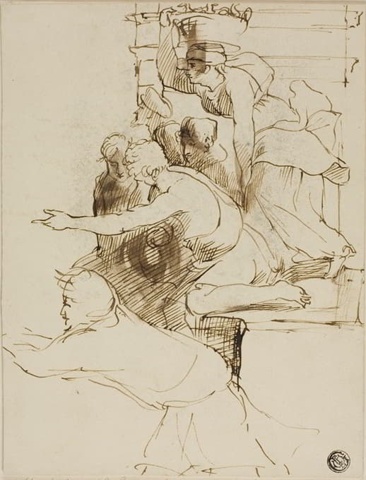 Sir David Wilkie - Sketch from the Escurial