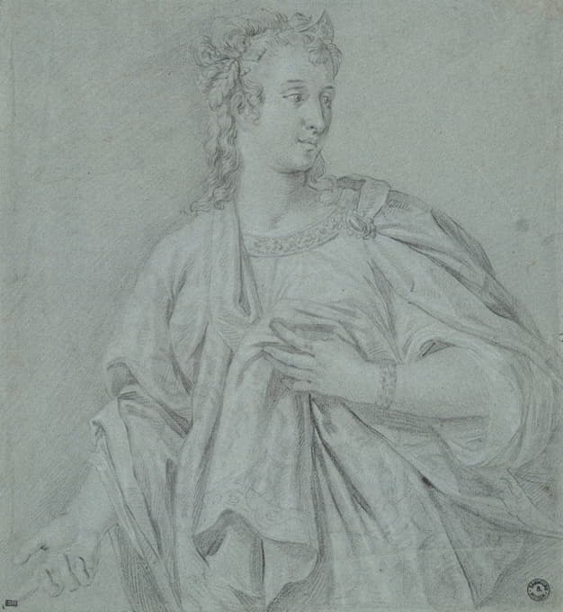 克劳迪斯的妻子埃莉亚·佩蒂娜的肖像