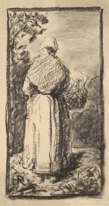 Harald Reiterer - Peasant Woman Seen from Behind