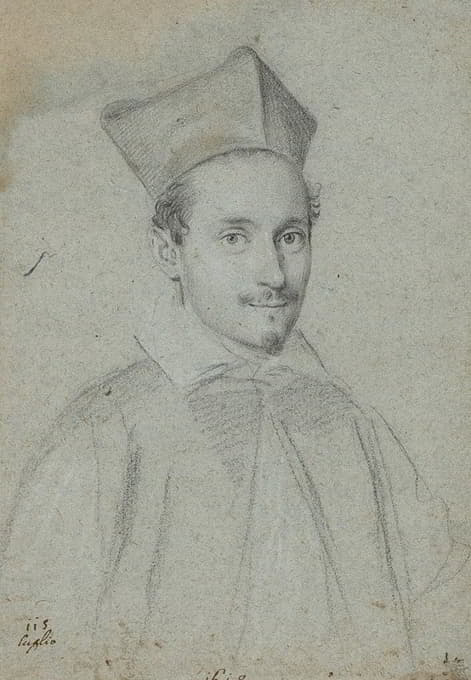 Ottavio Maria Leoni - Portrait of Cardinal Niccolo Monaldesco