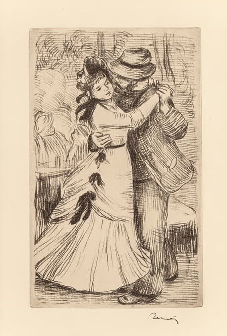 Pierre-Auguste Renoir - La Danse à la campagne