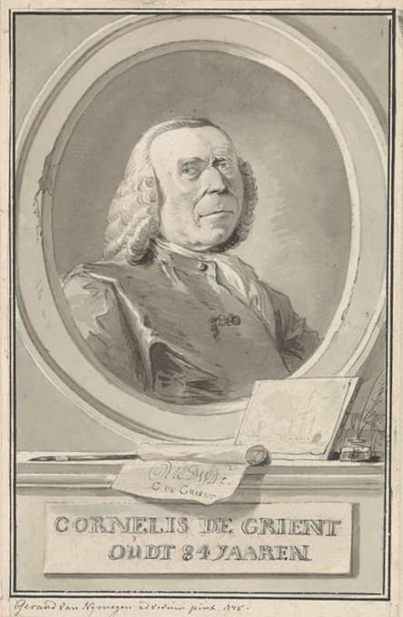 Gerard van Nijmegen - Portret van Cornelis de Grient