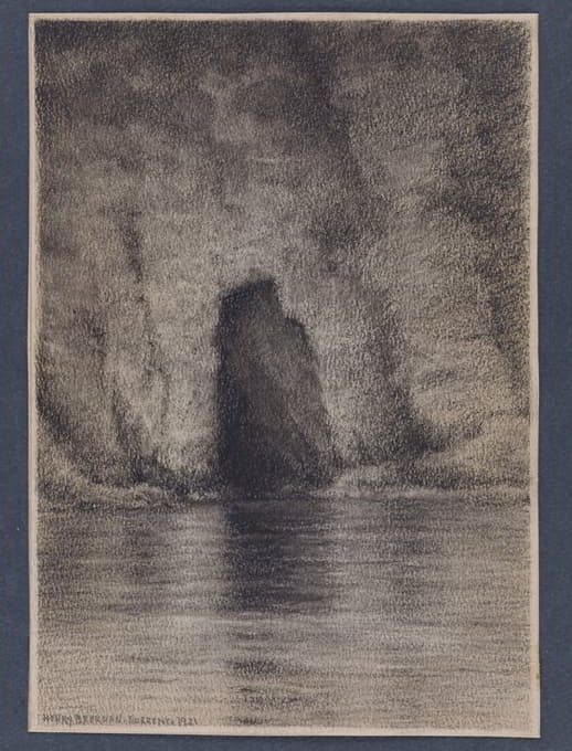 Henry Brokman - Grotte à Sorrente