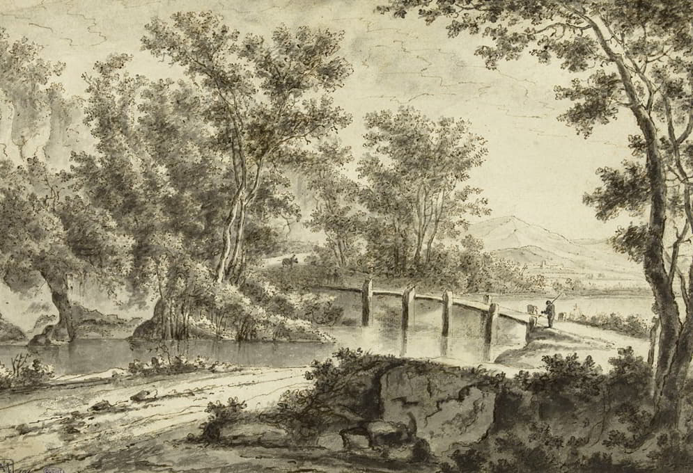 Jan Both - Le Pont de bois