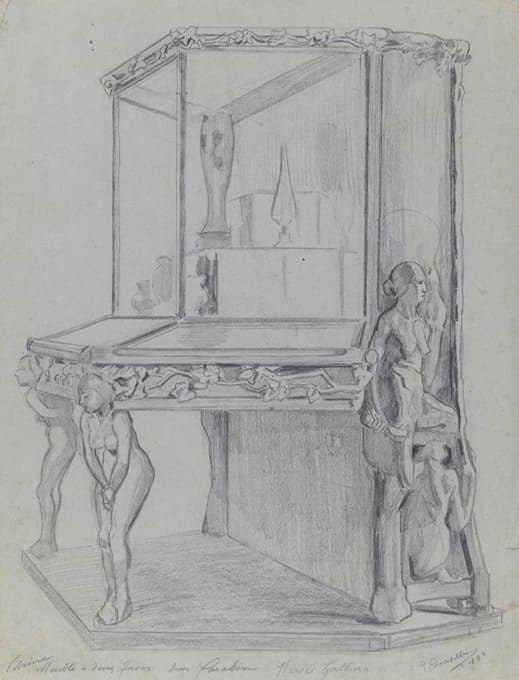 Raphaël Boutillier - Etude de la vitrine Carabin