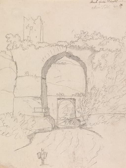 Henry Swinburne - Arch Near Tivoli