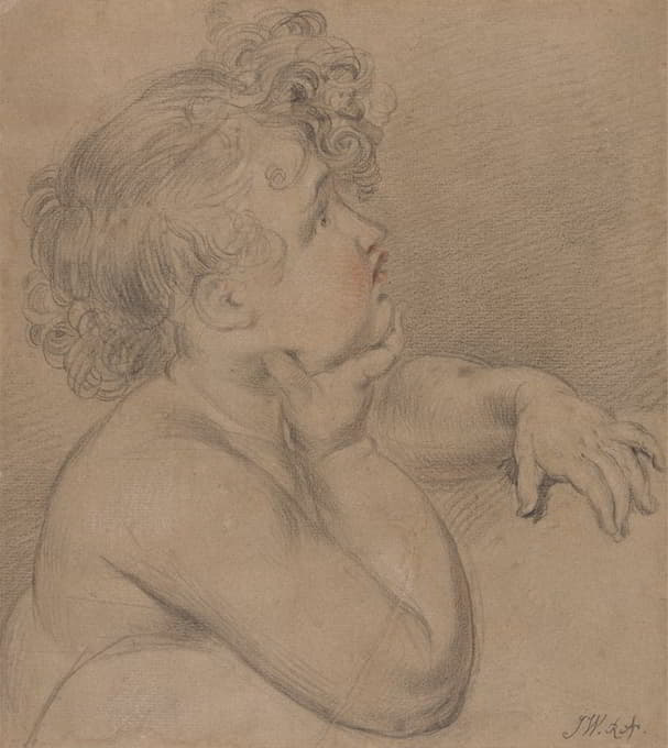 James Ward - Study from Nature, One of the Children of Charity for the Large Picture of the Waterloo Allegory