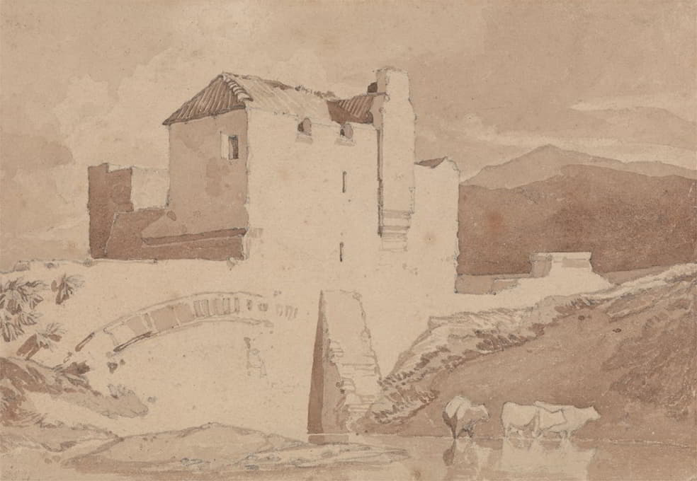 John Sell Cotman - An Old Building