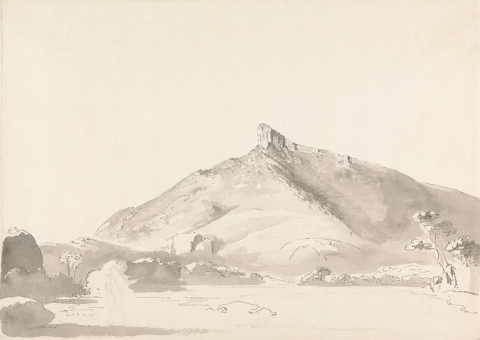 Samuel Davis - Ruined Fort on a Hill