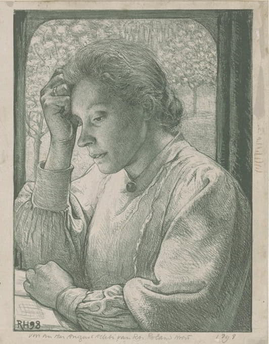 亨丽特·罗兰·霍尔斯特·范德沙尔克肖像