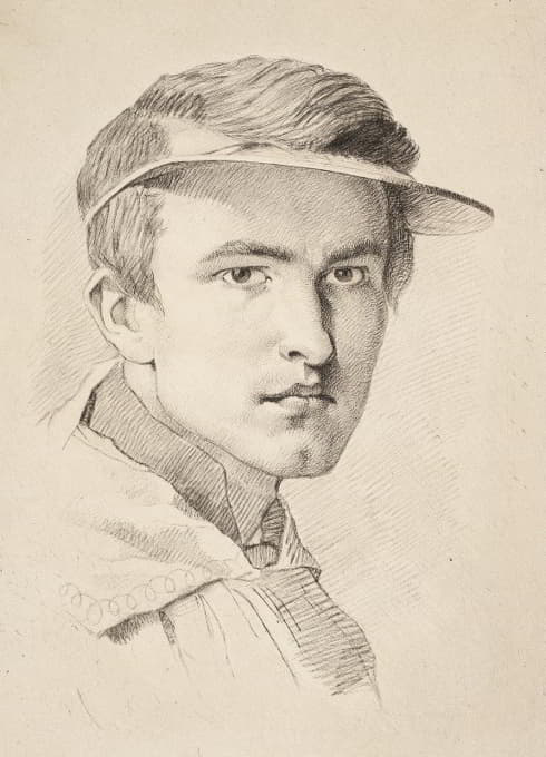 Frans Schwartz - Portræt af J. Th. Lundbye