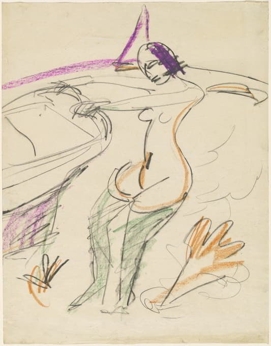 Ernst Ludwig Kirchner - Bather