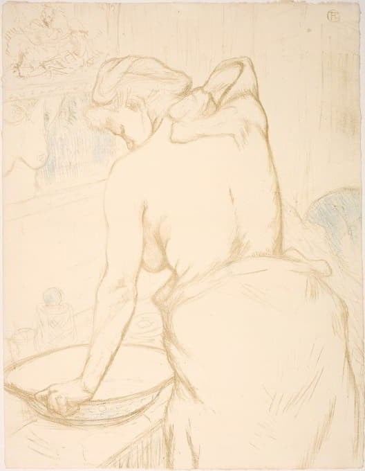 Henri de Toulouse-Lautrec - Femme qui se lave, la Toilette