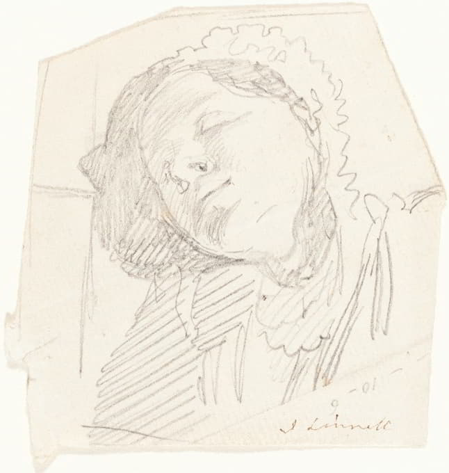 John Linnell - A Woman Resting