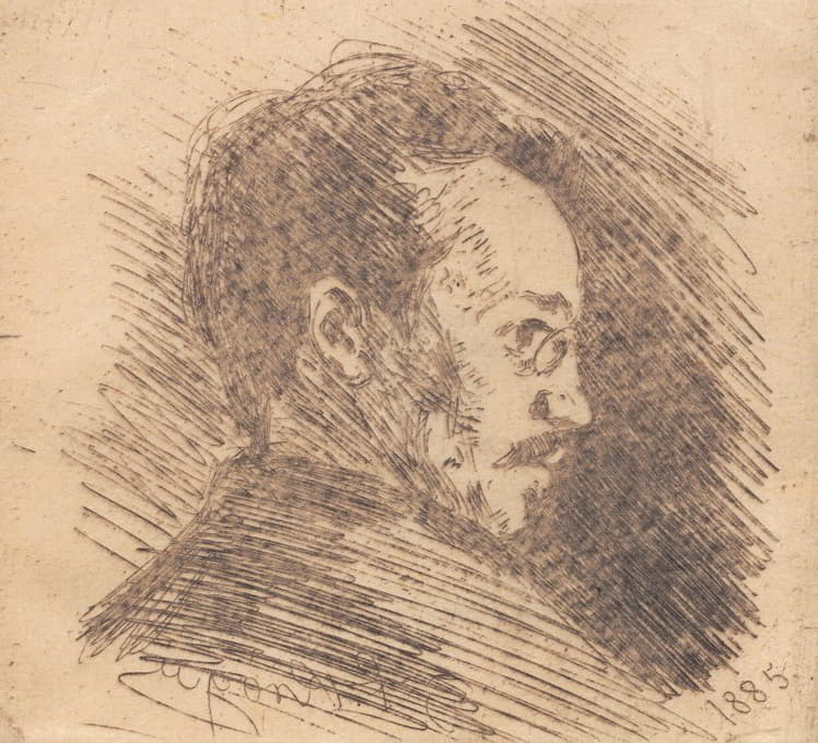 Peder Severin Krøyer - Portræt af Julius Paulsen