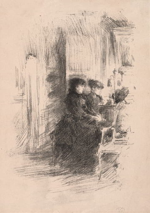 James Abbott McNeill Whistler - The Duet