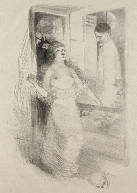 Adolphe Léon Willette - Pierrot