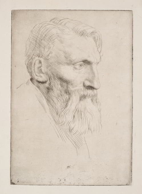 Alphonse Legros - Auguste Rodin