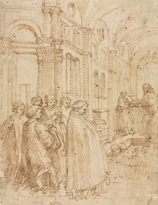 Filippo Lippi - The Funeral of Saint Stephen