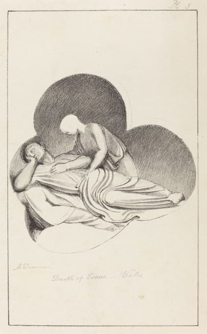 《艾萨克之死》，威尔斯大教堂，1829年出版